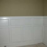 Mission-style Wainscoting.